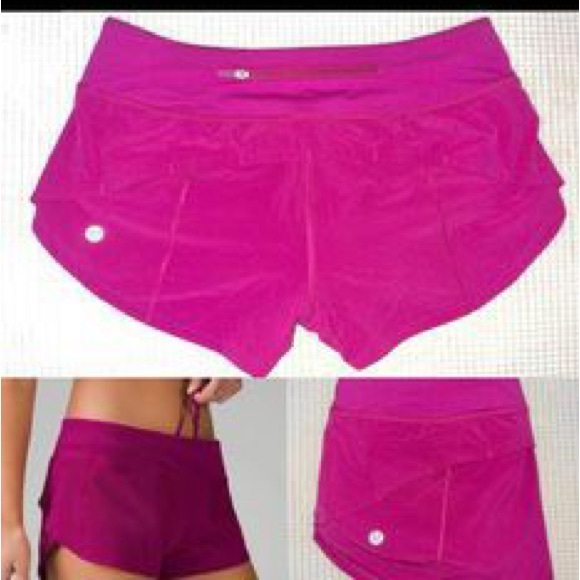 lululemon  Speed Up Low Rise Shorts - Size 4 - Inseam 2” - Picture 1 of 1